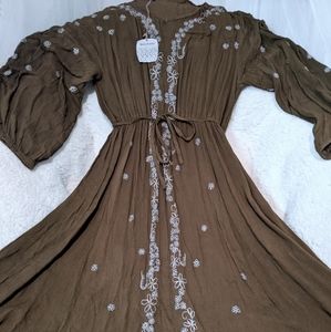 World Market S/M Boho Maxi Dress